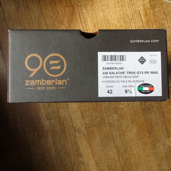 Zamberlan Made in Italy Turquoise Women's Hiking Boots - Picture 10 of 14